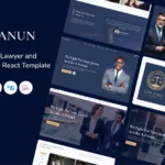 Canun – Lawyer and Attorney React Template