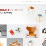 Canvas – Interior & Furniture Website Template