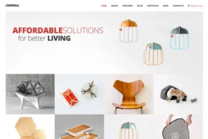 Mua Canvas - Interior & Furniture Website Template giá rẻ