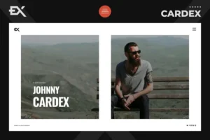 Mua Cardex - One Page Portfolio Template giá rẻ