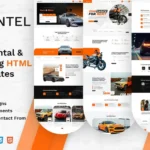 Carntel – Car Rental & Booking HTML Template