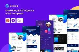 Mua Cetalog - Marketing & SEO Agency HTML Template giá rẻ