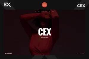 Mua Cex - One Page Portfolio Template giá rẻ