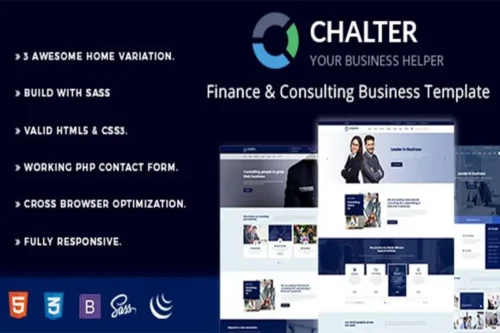 Mua Chalter - Consulting & Business Template giá rẻ
