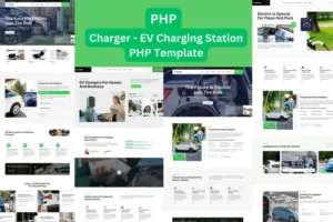Mua Charger EV Charging Station Business PHP Template giá rẻ