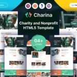 Charina – Charity and Nonprofit HTML5 Template