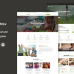 ChariteMax – Charity NonProfit HTML Template