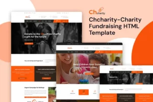 Mua Chcharity - Charity / Fundraising HTML Template giá rẻ
