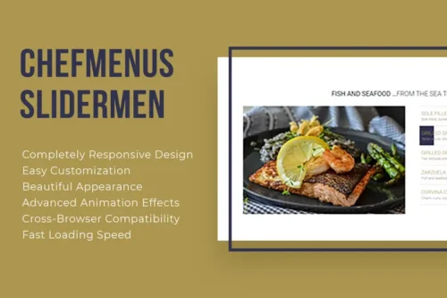 Mua ChefMenus - Responsive Restaurant Menu Bootstrap giá rẻ