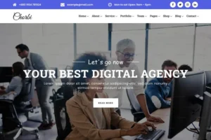 Mua Chorbi - Digital Marketing Agency HTML5 Template giá rẻ