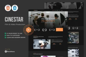 Mua Cinestar - Film & Video Production HTML Template giá rẻ