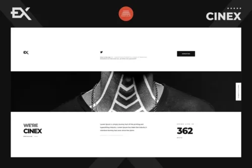 Mua Cinex - Creative Coming Soon Template giá rẻ