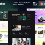 Cipher – Creative Agency Portfolio HTML Template