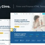 Cirro – Forex and Finance HTML Template