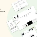 Clasico – Minimal Portfolio HTML Template