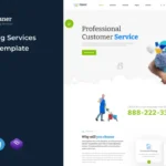 Cleaner – Cleaning Services HTML Template