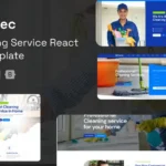Clentac – Cleaning Services React JS Template