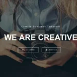 Clorine – Responsive Business Creative Portfolio T