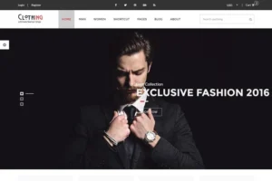 Mua Clothing - eCommerce Fashion Template giá rẻ