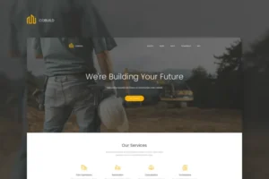 Mua Cobuild - Construction Landing Page Html Template giá rẻ