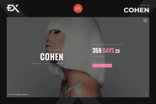Mua Cohen - Premium Under Construction Template giá rẻ