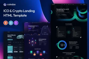 Mua Coindox - ICO & Crypto Landing Page Template giá rẻ