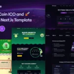 Coinlye – Meme coin ICO & Crypto Next Js Template