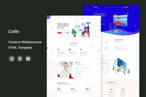 Mua Colin - Creative Multipurpose HTML Template giá rẻ