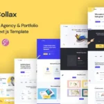 Collax – Creative Agency React Next js Template