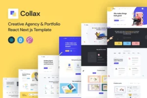Mua Collax - Creative Agency React Next js Template giá rẻ