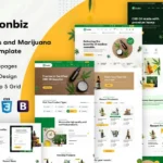 Conbiz | Medical Marijuana & CBD Oil HTML Template