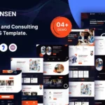 Consen – Finance and Consulting React JS Template.