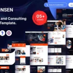 Consen – Finance and Consulting Template.