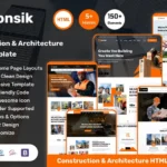 Consik – Construction & Architecture HTML Template
