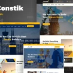 Constik – Real Estate Building Construction HTML