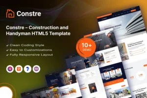 Mua Constre – Construction and Handyman HTML5 Template giá rẻ