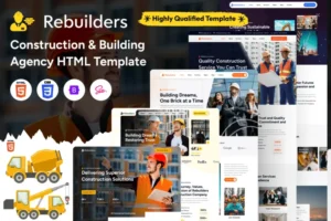 Mua Construction & Building Agency HTML Template giá rẻ