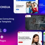 Consua – Consulting Business Template