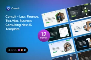 Mua Consult - Business Consulting NextJS Template giá rẻ