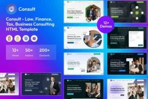 Mua Consult - Law, Finance Consulting HTML Templates giá rẻ