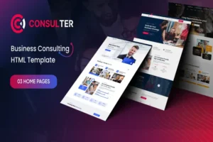 Mua Consulter – Business Consulting HTML Template giá rẻ