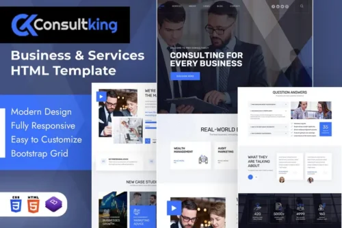 Mua Consultking | Business HTML Template giá rẻ