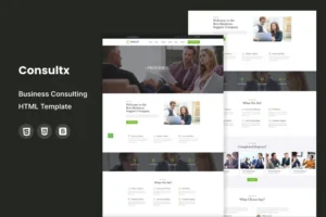 Mua Consultx - Business Consulting HTML Template giá rẻ