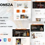 Consza – Construction & Architecture Template