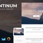 Continum – Responsive Email + StampReady Builder