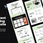 Contis – AI Writer & Copywriting Landing Page HTML