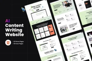 Mua Contis - AI Writer & Copywriting Landing Page HTML giá rẻ