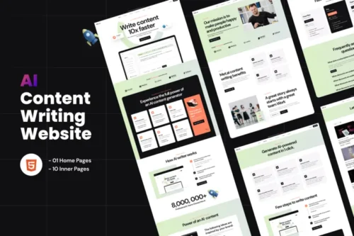 Mua Contis - AI Writer & Copywriting Landing Page HTML giá rẻ