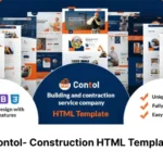 Contol- Construction HTML Template