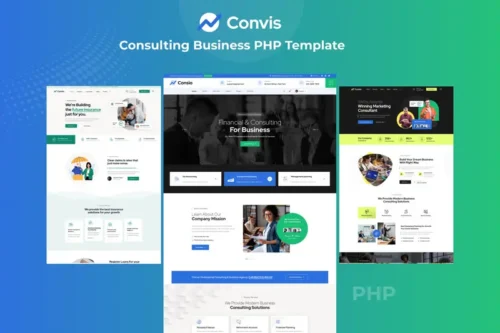 Mua Convis - Consulting Business PHP Template giá rẻ